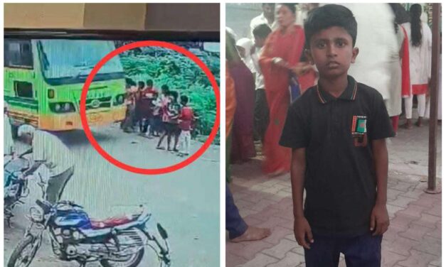 ಅಥಣಿಯಲ್ಲಿ ಭೀಕರ ರಸ್ತೆ ಅಪಘಾತದಲ್ಲಿ ಬಾಲಕ ಸಾವು ; ಭಯಾನಕ ದೃಶ್ಯ ಸಿಸಿಟಿವಿಯಲ್ಲಿ ಸೆರೆ