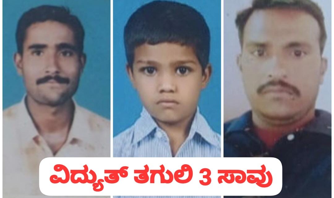 ವಿದ್ಯುತ್ ತಗುಲಿ ಮೂವರು ಸಾವು ; ಗಡಿಯಲ್ಲಿ ಮತ್ತೊಂದು ದುರ್ಘಟನೆ