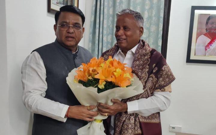 ಕೇಂದ್ರ ಸಚಿವರನ್ನು ಭೇಟಿಯಾದ ಶಂಕರಗೌಡ ಪಾಟೀಲ್