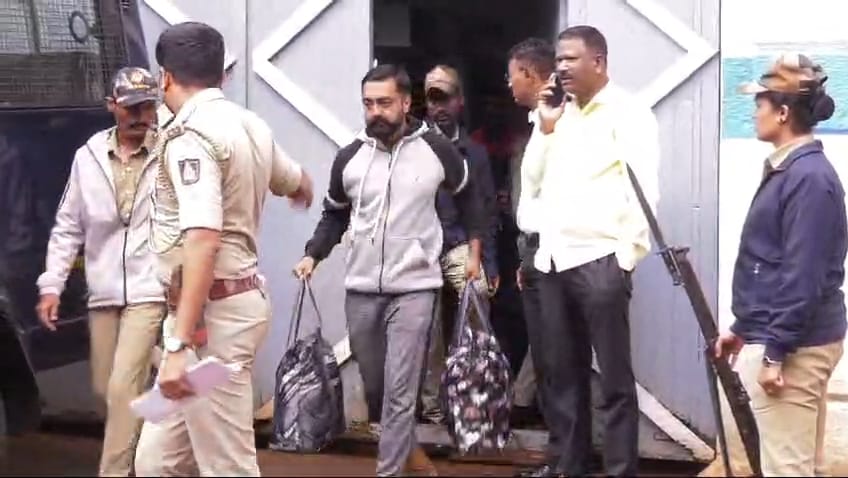 Video – ಹಿಂಡಲಗಾ ಜೈಲು ಬಿಟ್ಟ ರೇಣುಕಾಸ್ವಾಮಿ ಹತ್ಯೆ ಆರೋಪಿ ಪ್ರದೋಷ್