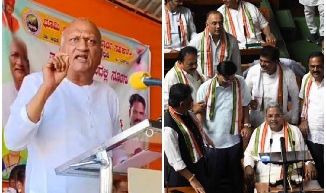 Video – ಸುಸೈಡ್ ಮಾಡ್ಕೊಳ್ತೆನೆ ಅಂದ್ರು ಅನುದಾನ ಸಿಕ್ತಿಲ್ಲ ; ರಾಜೀನಾಮೆಗೆ ಮುಂದಾದ ಕಾಂಗ್ರೆಸ್ ಶಾಸಕ ಕಾಗೆ..?