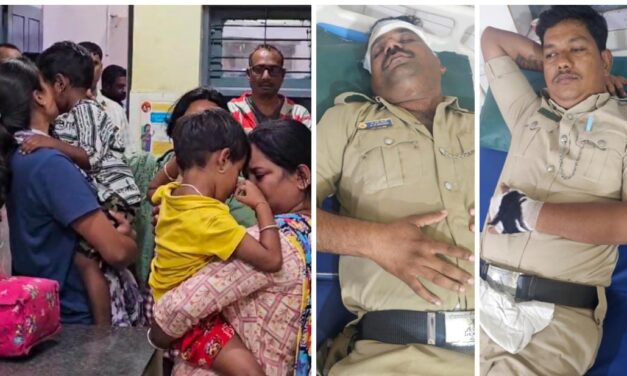 ಕಳ್ಳರ ಕಾಲಿಗೆ ಗುಂಡೇಟು ; ಕೊನೆಗೂ ತಾಯಿ ಮಡಿಲು ಸೇರಿದ ಮಕ್ಕಳು