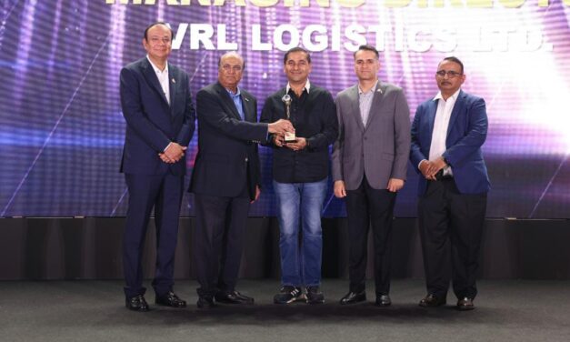 ಡಾ. ಆನಂದ ಸಂಕೇಶ್ವರಗೆ ಲಾಜಿಸ್ಟಿಕ್ ಐಕಾನ್ ಪ್ರಶಸ್ತಿ