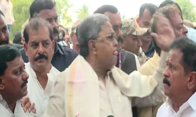 ಸಿಎಂ ಸಿದ್ದರಾಮಯ್ಯ ಕೋಪಕ್ಕೆ ಅಲ್ಲಿದ್ದವವರು ತಬ್ಬಿಬ್ಬು