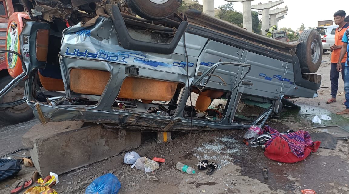 ಬೆಳಗಾವಿ : ಭೀಕರ ರಸ್ತೆ ಅಪಘಾತ ; ಓರ್ವ ಸಾವು