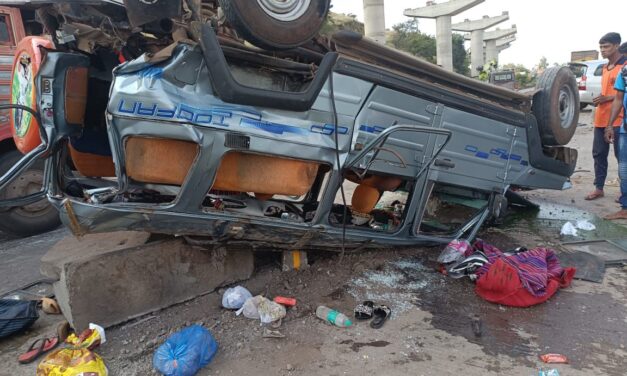 ಬೆಳಗಾವಿ : ಭೀಕರ ರಸ್ತೆ ಅಪಘಾತ ; ಓರ್ವ ಸಾವು