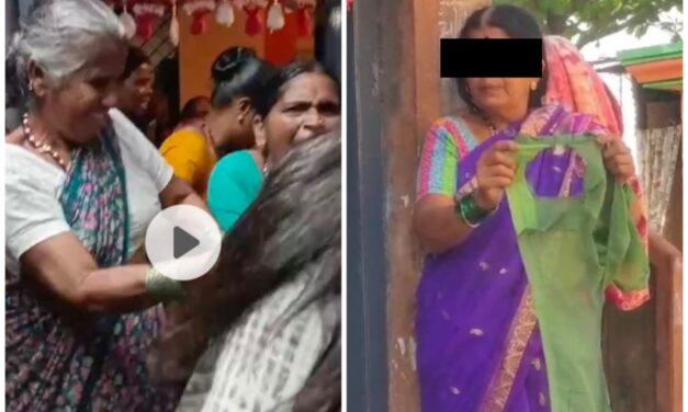 ಮಹಿಳೆ ಮೇಲೆ‌ ಇದೆಂತ ಕ್ರೌರ್ಯ…? ಬಟ್ಟೆ ಬಿಚ್ಚಿ ಹಲ್ಲೆ ನಡೆಸಿದ ಕಿರಾತಕರು ; ವೀಡಿಯೋ ವೈರಲ್