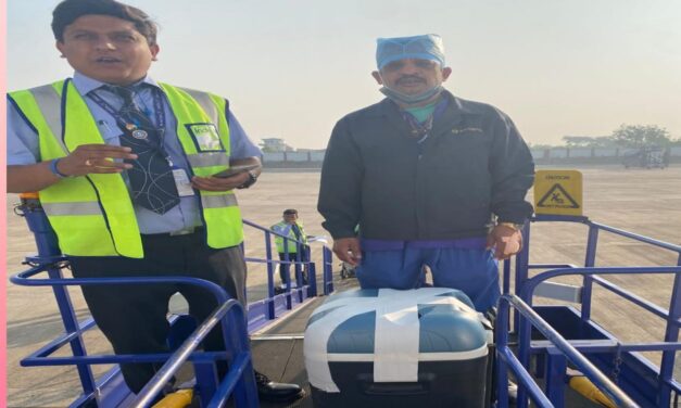 ಬೆಳಗಾವಿಯಿಂದ ಯಶಸ್ವಿಯಾಗಿ ಲಿವರ್ ರವಾನೆ