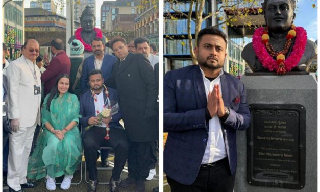 ಲಂಡನ್ ಕನ್ನಡ ಸಂಘಟನೆಗಳಿಂದ ಮೃಣಾಲ ಹೆಬ್ಬಾಳಕರ್ ಗೆ ಸನ್ಮಾನ