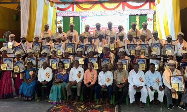 43 ವರ್ಷಗಳ ನಂತರ ಹಳೇ ವಿದ್ಯಾರ್ಥಿಗಳ ಸಮಾಗಮ ; ಬಾಲ್ಯದ ನೆನಪುಗಳ ಮೆಲುಕು