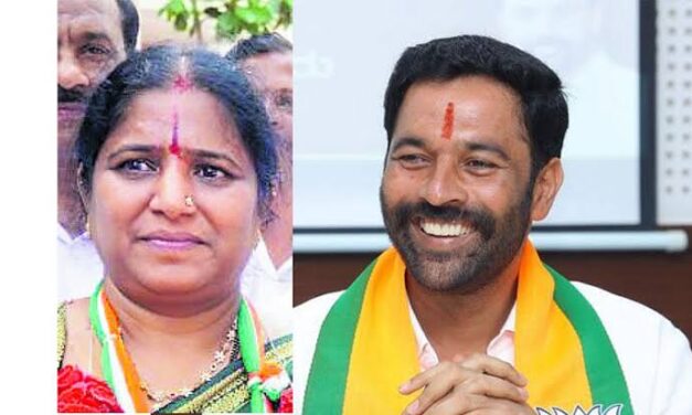 ಸಂಡೂರಿನಲ್ಲಿ ಬಿಜೆಪಿ ಮುನ್ನಡೆ….!