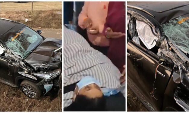 ತಪ್ಪಿದ ಅನಾಹುತ ; ಕೂದಲೆಳೆ ಅಂತರದಲ್ಲಿ ಪಾರಾದ ಸಚಿವೆ ಹೆಬ್ಬಾಳಕರ್