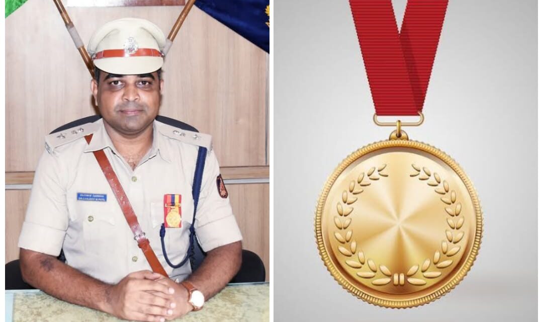 ಐಪಿಎಸ್ ಡಾ. ಸಂಜೀವ ಪಾಟೀಲ್ ಅವರಿಗೆ ರಾಷ್ಟ್ರಪತಿ ಪದಕ