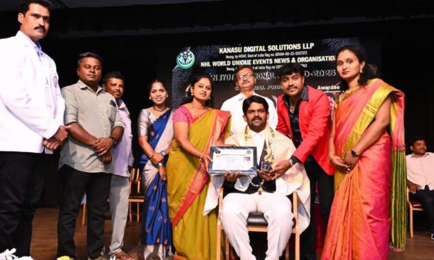 ಸಿದ್ಧಿ ಹುಮ್ಯಾನಿಟಿ ಫೌಂಡೇಶನ್‌ ಗೆ ರಾಷ್ಟ್ರೀಯ ಪ್ರಶಸ್ತಿ ಗರಿ