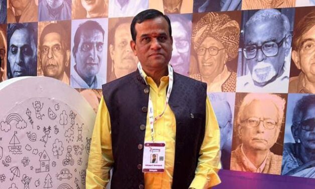 ರಾಷ್ಟ್ರಮಟ್ಟದ ಬಹುಭಾಷಾ ಕವಿಗೋಷ್ಠಿಯಲ್ಲಿ ರವಿ ಕೋಟಾರಗಸ್ತಿ ಭಾಗಿ ; ಕಾವ್ಯ ವಾಚನ