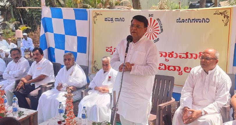 ಬ್ರಹ್ಮಕುಮಾರಿ ಆಶ್ರಮದ ನೂತನ ಕಟ್ಟಡ ಶಿಲಾನ್ಯಾಸ