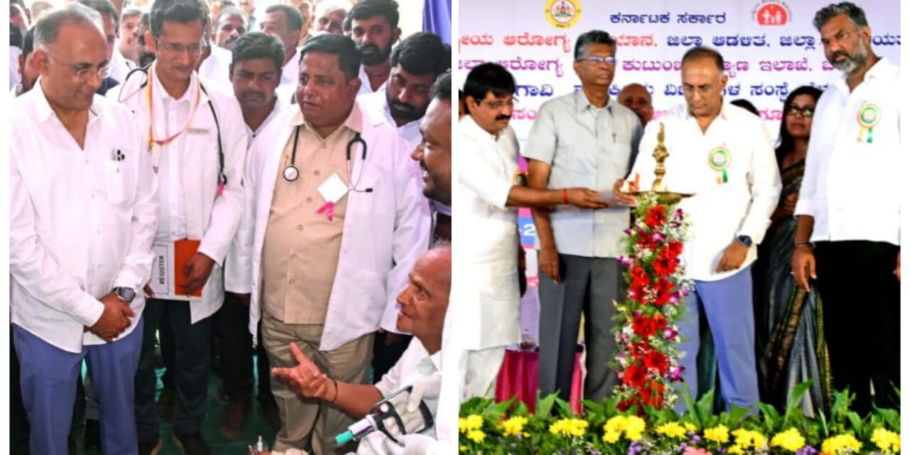 ಸವದತ್ತಿ – ರಾಮದುರ್ಗ – ಕಿತ್ತೂರು ಜನರಿಗೆ ಆರೋಗ್ಯ ಸಚಿವರ ಸಿಹಿ ಸುದ್ದಿ….!