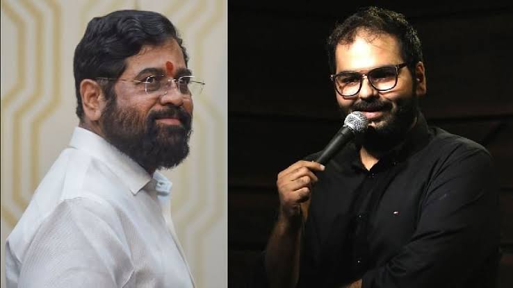 ಅವಹೇಳನ ಮಾಡಿದವನಿಗೆ ಶಿಂಧೆ ಸೇನೆ ಪ್ರತ್ಯುತ್ತರ ; ಕಾಮ್ರಾಗೆ ವಾರ್ನಿಂಗ್