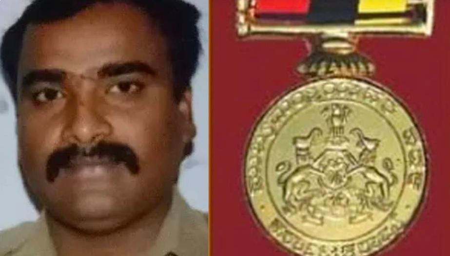 ಸಿಎಂ ಚಿನ್ನದ ಪದಕ ಪಡೆದ ಇನ್ಸ್‌ಪೆಕ್ಟರ್ ವಿರುದ್ಧ ಚಿನ್ನ ಕದ್ದ ಆರೋಪ