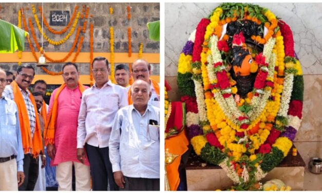 ಕೆ ಎಚ್ ಬಿ ಕಾಲೋನಿಯಲ್ಲಿ ಹನುಮಾನ ಪ್ರತಿಮೆ ಪ್ರತಿಷ್ಟಾಪನೆ