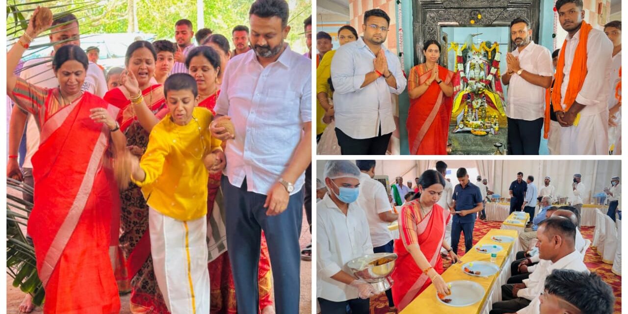 ತವರುಮನೆಯ ಜಾತ್ರೆಯಲ್ಲಿ ಪಾಲ್ಗೊಂಡ ಸಚಿವೆ ಲಕ್ಷ್ಮೀ ಹೆಬ್ಬಾಳಕರ್