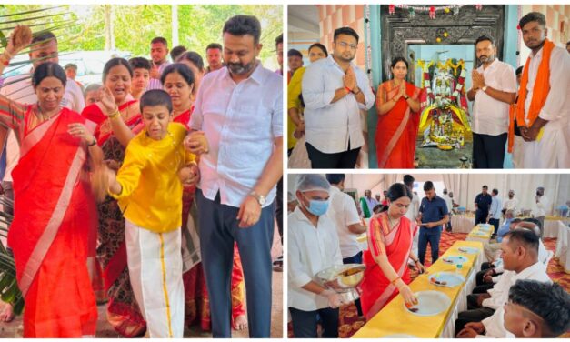 ತವರುಮನೆಯ ಜಾತ್ರೆಯಲ್ಲಿ ಪಾಲ್ಗೊಂಡ ಸಚಿವೆ ಲಕ್ಷ್ಮೀ ಹೆಬ್ಬಾಳಕರ್