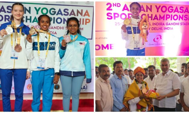 ಚಿನ್ನ ಗೆದ್ದ ಗೋಕಾಕ್ ಯುವತಿ ಸಾಧನೆಗೆ ಎಲ್ಲೆಡೆ ಮೆಚ್ಚುಗೆ ; ಸಾಹುಕಾರ್ ಸನ್ಮಾನ