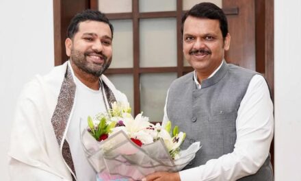 ಬಿಜೆಪಿ ಸೇರುತ್ತಾರಾ ರೋಹಿತ್ ಶರ್ಮಾ ; ಮಹಾ ಸಿಎಂ ಭೇಟಿ