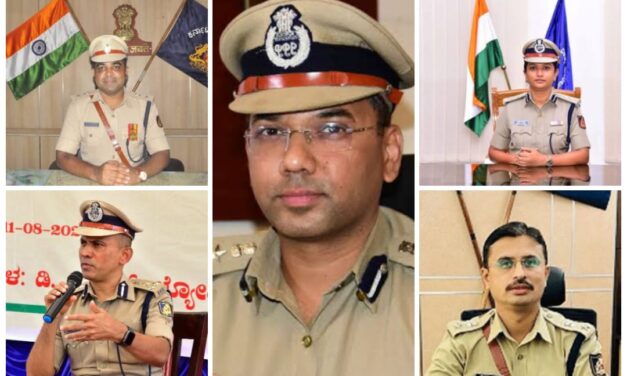 ಬೆಳಗಾವಿಯಲ್ಲಿ ಸೇವೆ ಸಲ್ಲಿಸಿ ಜನರ ಹೃದಯ ಗೆದ್ದ ಐವರು ಪೊಲೀಸ್ ಅಧಿಕಾರಿಗಳಿಗೆ ಪದಕ