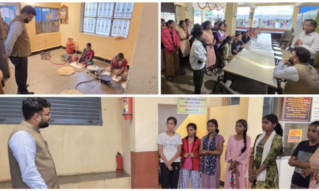 ವಿದ್ಯಾರ್ಥಿ ನಿಲಯಗಳಿಗೆ ಸಿಇಒ ರಾಹುಲ್ ಶಿಂಧೆ ಭೇಟಿ, ಪರಿಶೀಲನೆ