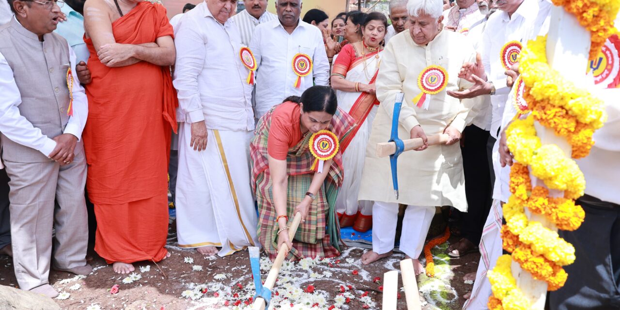 ಬೆಳಗಾವಿಯಲ್ಲಿ ರಡ್ಡಿ ಸಂಘದಿಂದ ಮಹತ್ವದ ಕಾರ್ಯ ; ತಿರುಪತಿ ದೇವಸ್ಥಾನ ಭೂಮಿಪೂಜೆ ನೆರವೇರಿಸಿದ ಸಚಿವರು