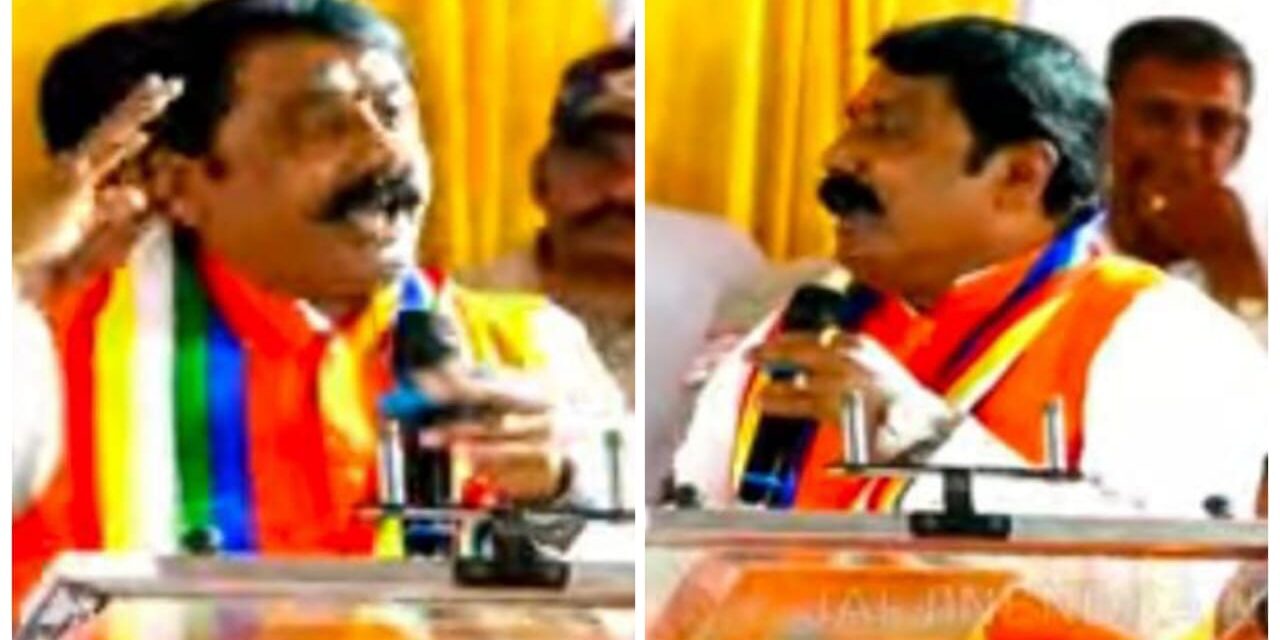 ಕಾಂಗ್ರೆಸ್ ಕ್ಯಾಲ್ಕುಲೇಟರ್ ಗೆ ಬೆಂಕಿ ಹಚ್ಚಬೇಕು ; ಜೈನ ಸಮಾವೇಶದಲ್ಲಿ ಗುಡುಗಿದ ಸಂಜಯ್ ಪಾಟೀಲ್