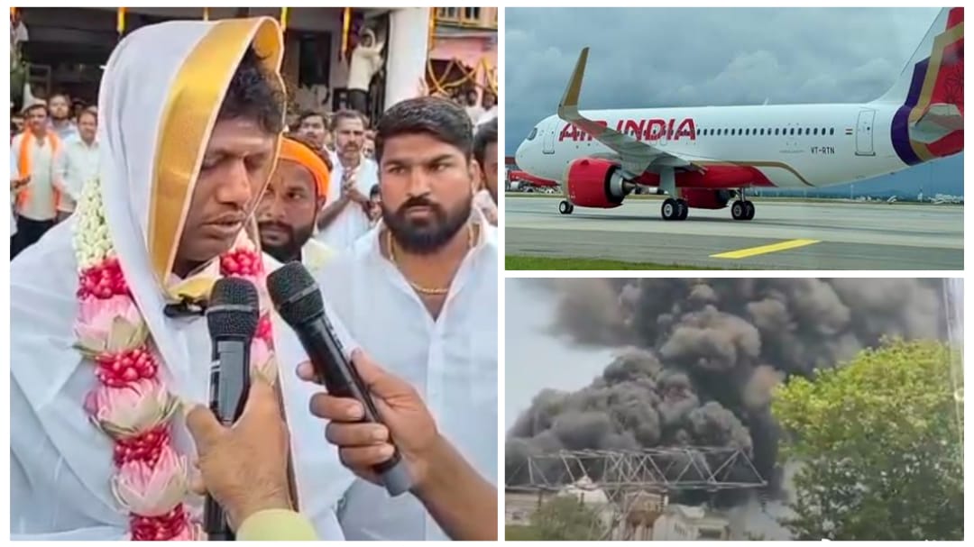 ಬೆಳಗಾವಿ : ವಿಮಾನ ದುರಂತದ ಕುರಿತು ಮೊದಲೇ ಭವಿಷ್ಯ ನುಡಿದಿದ್ದ ಸ್ವಾಮೀಜಿ – ವೀಡಿಯೋ ವೈರಲ್