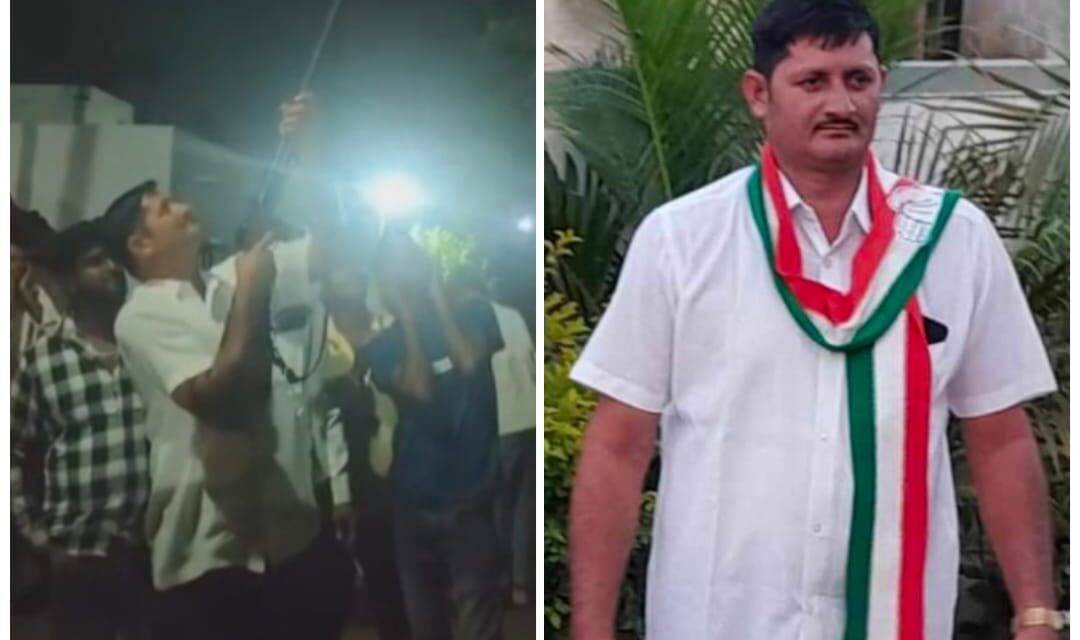 ಕುಡಚಿ : ಗಾಳಿಯಲ್ಲಿ ಗುಂಡು ಹಾರಿಸಿದ್ದ ಪಂಚಾಯತಿ ಸದಸ್ಯ ಅಂದರ್