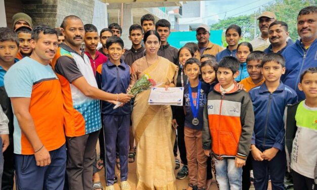 ಸಚಿವೆ ಲಕ್ಷ್ಮೀ ಹೆಬ್ಬಾಳಕರ್ ಗೆ ಧನ್ಯವಾದ ಸಲ್ಲಿಸಿದ ಅಥ್ಲೀಟ್ ಗಳು