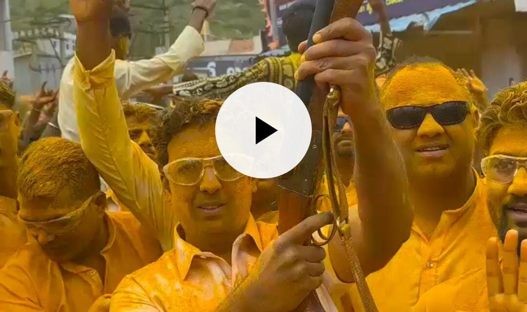 ರಮೇಶ್ ಜಾರಕಿಹೊಳಿ ಪುತ್ರನಿಂದ ಫೈರಿಂಗ್ ; ಪ್ರಕರಣ ದಾಖಲು – Video