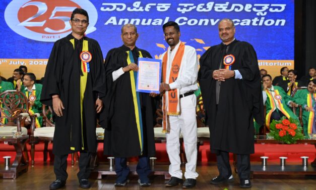 ವಿನಾಯಕಸಿಂಗ್ ರಜಪೂತಗೆ ಪಿಎಚ್ಡಿ ಪ್ರದಾನ