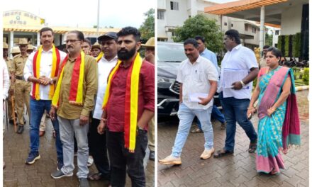 ಪಾಲಿಕೆಯಲ್ಲಿ ಎಂಇಎಸ್ ಪುಂಡಾಟ ; ಕರವೇ ಆಕ್ರೋಶ