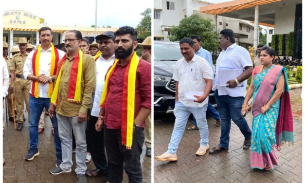 ಪಾಲಿಕೆಯಲ್ಲಿ ಎಂಇಎಸ್ ಪುಂಡಾಟ ; ಕರವೇ ಆಕ್ರೋಶ