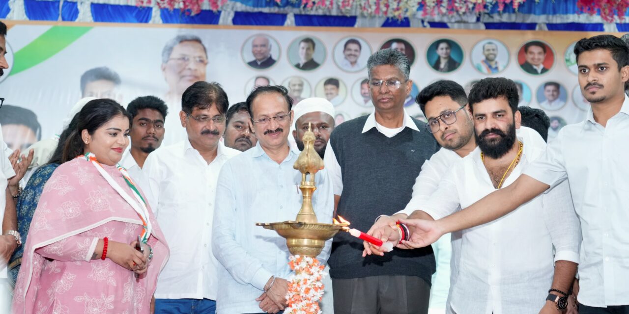 ಗ್ಯಾರಂಟಿ ಯೋಜನೆಗಳಿಂದ ರಾಜ್ಯದ ತಲಾದಾಯ ದೇಶದಲ್ಲೇ ಗರಿಷ್ಠ: ಯುವ ಕಾಂಗ್ರೆಸ್ ಅಧ್ಯಕ್ಷ ಎಚ್.ಎಸ್. ಮಂಜುನಾಥ್ ಗೌಡ