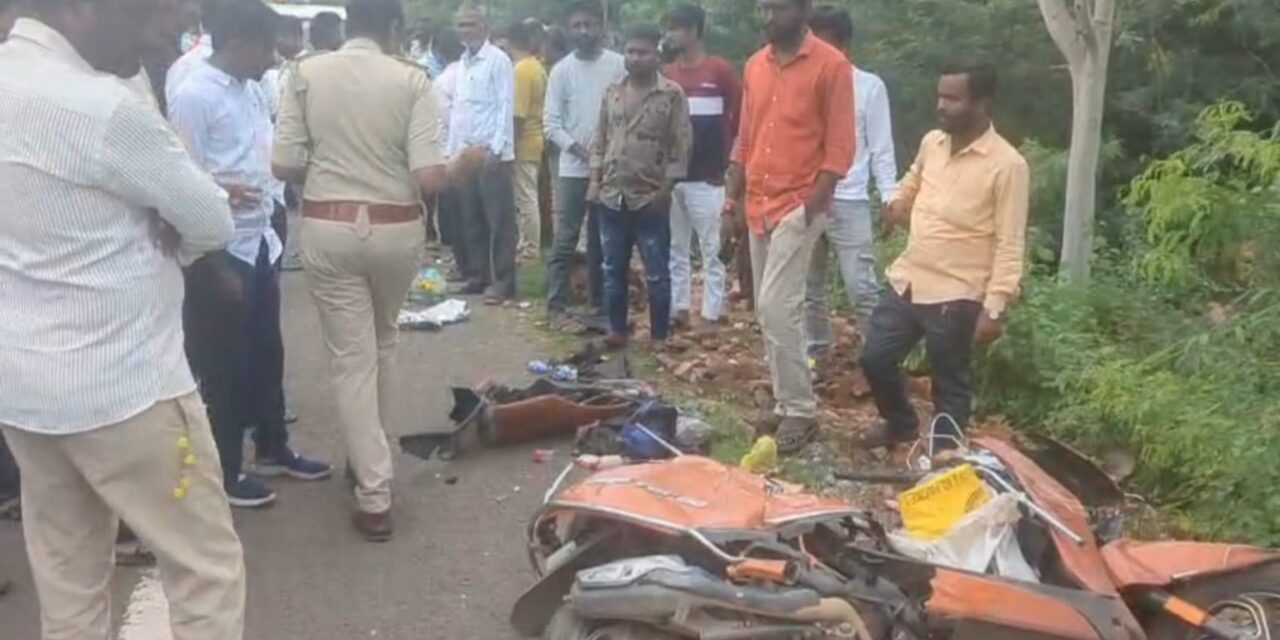 BELAGAVI : ಭೀಕರ ರಸ್ತೆ ಅಪಘಾತ, ಇಬ್ಬರು ಸಾವು