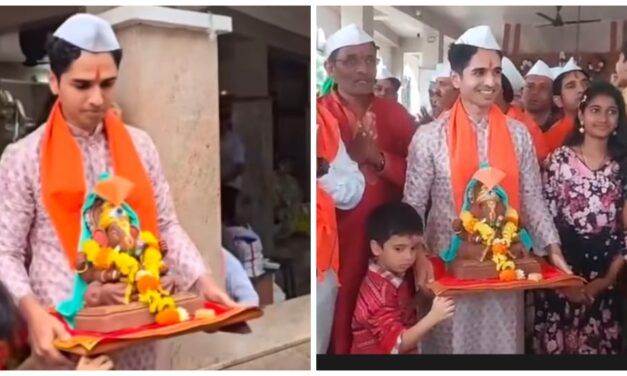 ಬೆಳಗಾವಿ ಜಿಲ್ಲಾಧಿಕಾರಿ ಮೊಹಮ್ಮದ್ ರೋಷನ್‌ ಅವರಿಂದ ಗಣೇಶ ಮೂರ್ತಿ ಪ್ರತಿಷ್ಠಾಪನೆ