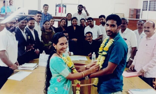 ದೂರವಾಗಿದ್ದ ಜೋಡಿ ಹಕ್ಕಿಗಳನ್ನು ಒಗ್ಗೂಡಿಸಿದ ಲೋಕ್ ಅದಾಲತ್