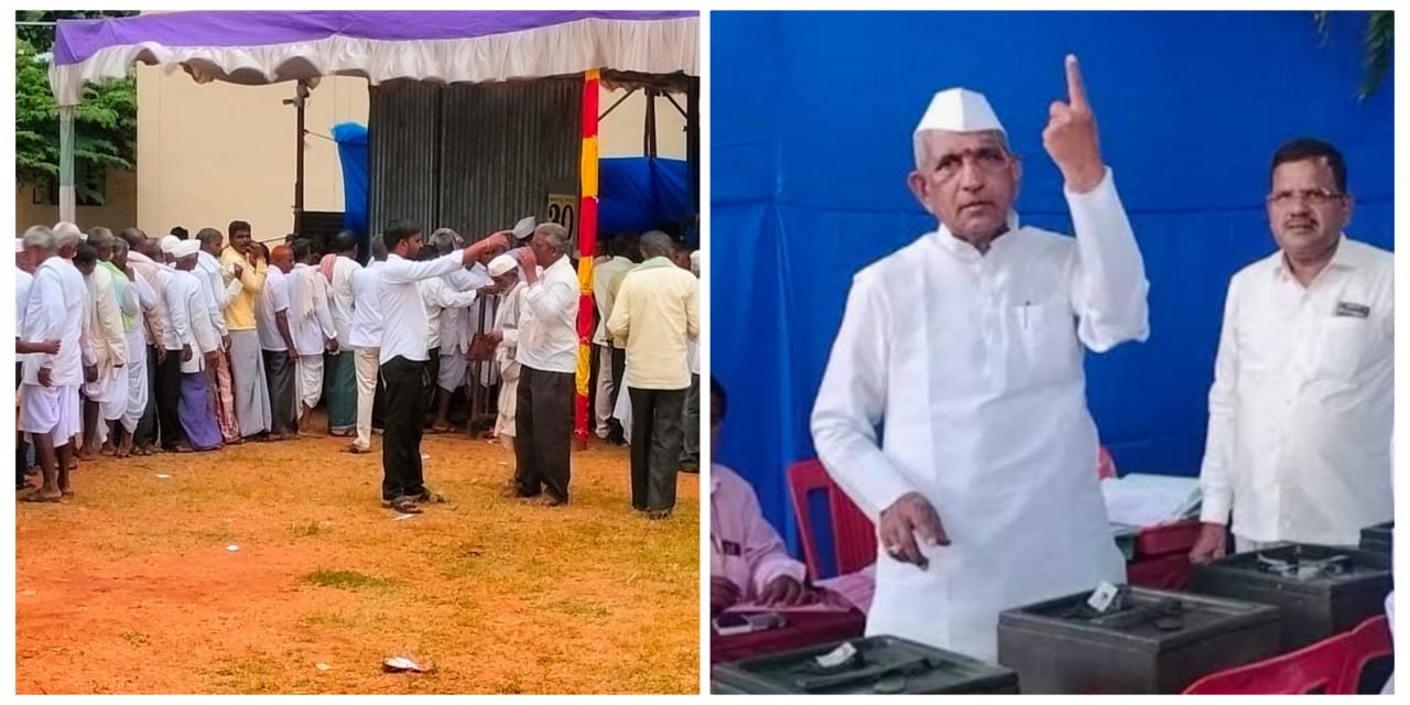 ಧನಲಕ್ಷ್ಮೀ ಸಕ್ಕರೆ ಕಾರ್ಖಾನೆ ಚುನಾವಣೆ : ಭರ್ಜರಿ ಗೆಲುವು ಸಾಧಿಸಿದ ಮಹಾದೇವಪ್ಪ ಯಾದವಾಡ ಬಣ