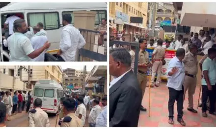 ರಾಮದುರ್ಗ : ಬಾಲಚಂದ್ರ ಜಾರಕಿಹೊಳಿ ಬೆಂಬಲಿಗರಿಗೆ ಟೈಟ್ ಸೆಕ್ಯುರಿಟಿ ; ರಂಗೇರಿದ ಡಿಸಿಸಿ ಚುನಾವಣೆ
