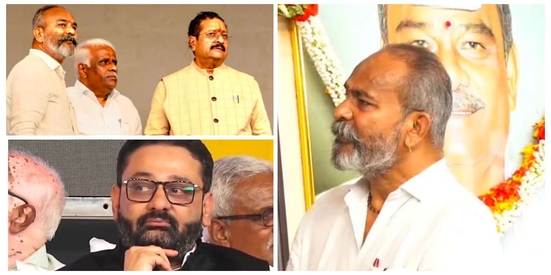 ವೇದಿಕೆ ಮೇಲೆ ಕತ್ತಿ ಸಾಹುಕಾರ್ ಕಣ್ಣೀರು ; ಜನರ ಮುಂದೆ ಮಾಡಿದ ಶಪಥ ಏನು…?