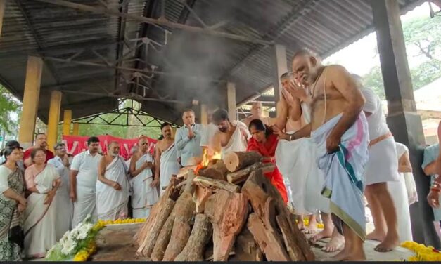 SL BHYRAPPA: ಸಾಹಿತ್ಯ ದೊರೆ ಎಸ್‌ಎಲ್‌ ಬೈರಪ್ಪ ಪಂಚಭೂತಗಳಲ್ಲಿ ಲೀನ