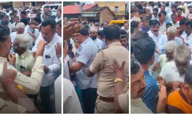 ಹುಕ್ಕೇರಿಯಲ್ಲಿ ಮಹಾಯುದ್ಧ ; ಸಾಹುಕಾರರ ಬೆಂಬಲಿಗರ ವಾಗ್ವಾದ