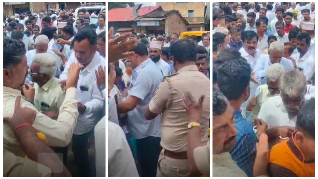 ಹುಕ್ಕೇರಿಯಲ್ಲಿ ಮಹಾಯುದ್ಧ ; ಸಾಹುಕಾರರ ಬೆಂಬಲಿಗರ ವಾಗ್ವಾದ