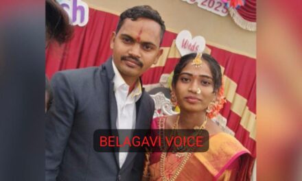 ಮೂಡಲಗಿ ಸಾಕ್ಷಿಯ ದುರಂತ ಅಂತ್ಯ : ಪತ್ನಿ ಕೊಂದು ಪರಾರಿ